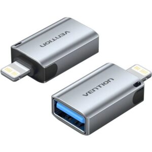 Adaptador OTG USB Vention CUCH0/ USB Hembra - Lightning Macho/ Azul 6922794792203 CUCH0 VEN-ADP CUCH0