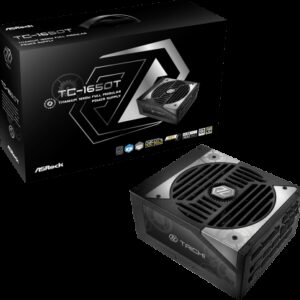 Asrock Taichi TC-1650T unidad de fuente de alimentación 1650 W 20+4 pin ATX ATX Negro 4710483949838 | P/N: 90-UXT165-TFEAAB | Ref. Artículo: 1393604