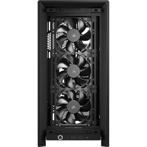 CAJA CORSAIR FRAME 4000D RS WOOD MID-TOWER WHITE/OAK CC-9011341-WW - Imagen 2