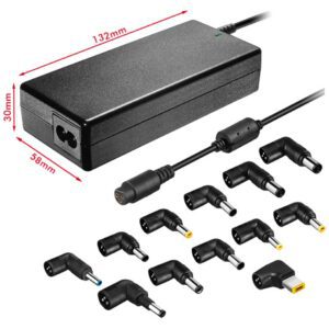 CARGADOR DE PORTATIL LEOTEC HOME 90W AUTOMATICO 12 CONECTORES 15-20V 8436539080381 LENCSHOME06