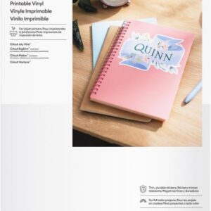 CRICUT PRINTABLE VINYL A4 - 12 SHEETS (WHITE) 0093573668760 | P/N: 2011883 | Ref. Artículo: 1405063