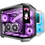 Caja Gaming Semitorre Mars Gaming MC-3TCORELCD 8435693113126 MC3TCORELCD TAC-CAJA MC-3TCORELCD BK