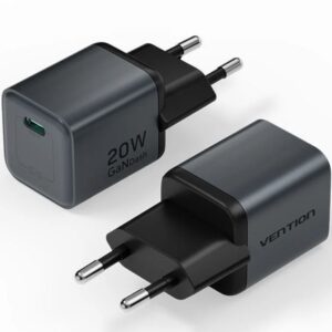 Cargador de Pared GaN Vention FEVH0-EU/ 1xUSB Tipo-C/ 20W 6922794789067 FEVH0-EU VEN-CARGA FEVH0-EU