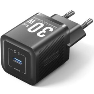 Cargador de Pared GaN Vention FEZB0-EU/ 1xUSB Tipo-C/ 30W 6922794790216 FEZB0-EU VEN-CARGA FEZB0-EU
