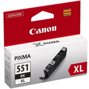 Cartucho de Tinta Original Canon CLI-551BK XL Alta Capacidad/ Negro 4960999904948 6443B001 CLI-551BK XL