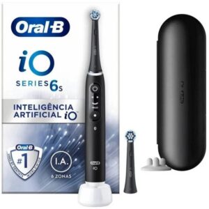 Cepillo Dental Braun Oral-B iO 6/ Incluye 2 Recambios/ Negro 4210201409137 IO 6 2 REC BK BRA-PAE CEP IO 6 2 REC BK