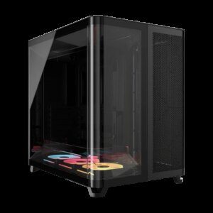 Corsair AIR 5400 LX-R RGB iCUE LINK Midi Tower Negro 0840440406570 | P/N: CC-9011320-WW | Ref. Artículo: 1402706