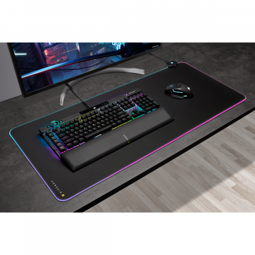 Corsair MM700 RGB Alfombrilla de ratón para juegos Negro - Imagen 3