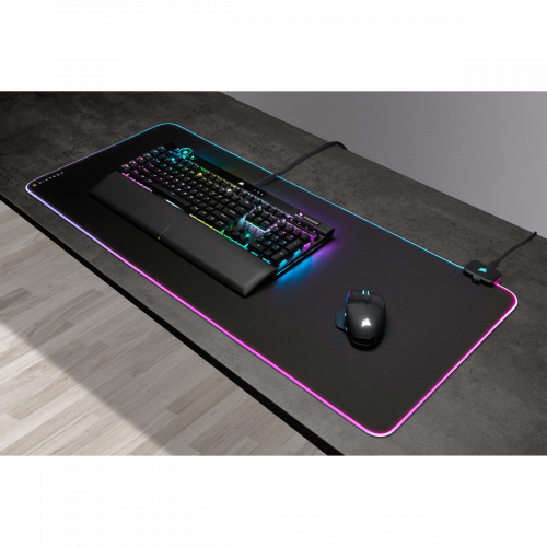Corsair MM700 RGB Alfombrilla de ratón para juegos Negro - Imagen 4