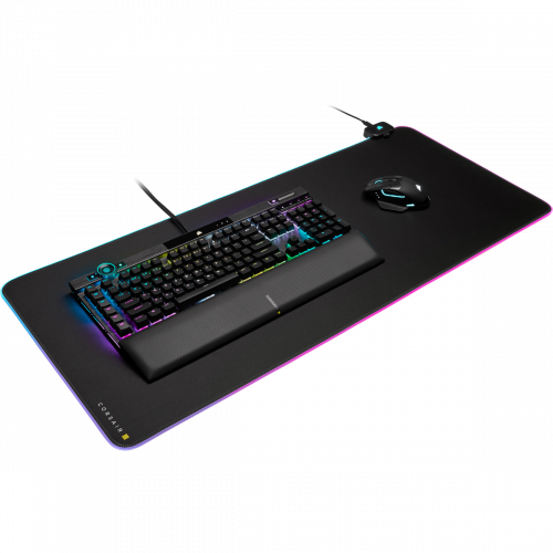 Corsair MM700 RGB Alfombrilla de ratón para juegos Negro - Imagen 9