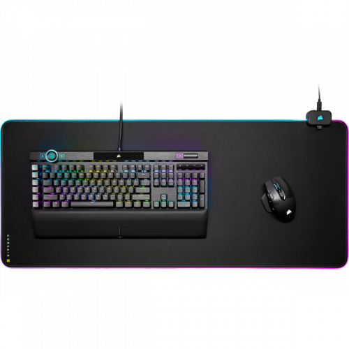 Corsair MM700 RGB Alfombrilla de ratón para juegos Negro - Imagen 10