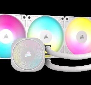 Corsair NAUTILUS 240 RS ARGB Liquid Procesador Refrigerador de aire Blanco 1 pieza(s) 0840006687580 | P/N: CW-9060094-WW | Ref. Artículo: 1390306