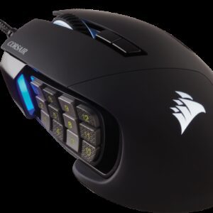 Corsair Scimitar RGB Elite ratón mano derecha USB tipo A Óptico 18000 DPI 0840006616214 | P/N: CH-9304211-EU | Ref. Artículo: 1330293