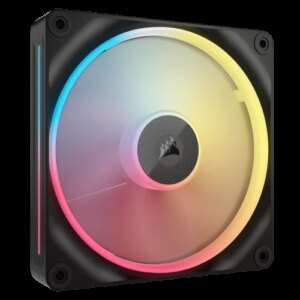 Corsair iCUE LINK LX140-R RGB Carcasa del ordenador Ventilador 14 cm Negro 1 pieza(s) 0840006688709 | P/N: CO-9051051-WW | Ref. Artículo: 1391352