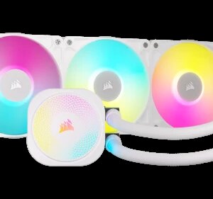 Corsair iCUE LINK TITAN RX RGB Procesador Sistema de refrigeración líquida todo en uno 12 cm Blanco 1 pieza(s) 0840006685463 | P/N: CW-9061021-WW | Ref. Artículo: 1386471