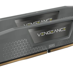 DDR5 CORSAIR VENGEANCE 32 GB (2 x 16 GB) 6000 AMD/XMP CL38 GRIS 0840440422198 CMK32GX5M2B6000Z38