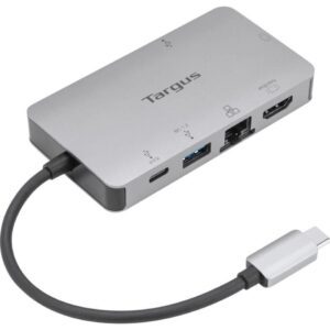 DOCKING STATION TARGUS TIPO C A HDMI X1 VGA X1 USB-A X1 USB-C X1 PLATA 5051794030334 DOCK419EUZ