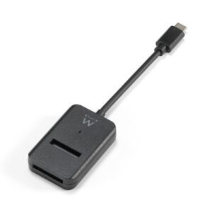Ewent EW7066 base de conexión para disco duro USB 3.2 Gen 1 (3.1 Gen 1) Type-C Negro 8052101435153 | P/N: EW7066 | Ref. Artículo: 1403114