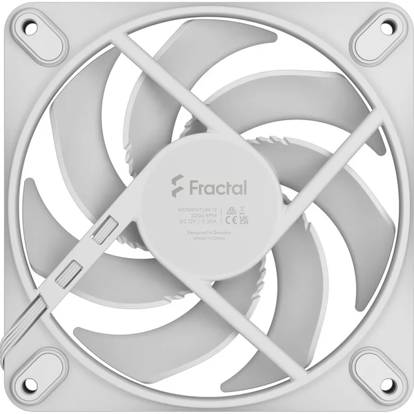 FRACTAL VENTILADOR CAJA MOMENTUM 12 WHITE FD-F-MO1-1202 - Imagen 4