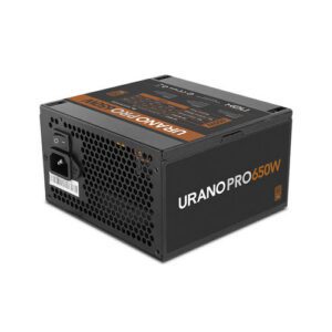 FUENTE ALIMENTACION 650W NOX URANO PRO PFC-ACTIVO 80+BRONZE 12CM ATX 8436587975554 P/N: NXURPRO650BZ | Ref. Artículo: NXURPRO650BZ