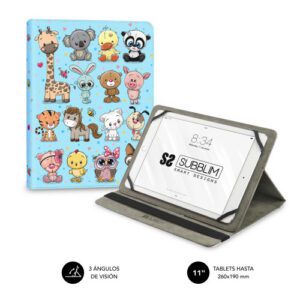 FUNDA TABLET UNIVERSAL TRENDY CASE ANIMALS 11" 8436586742478 | P/N: SUBCUT-4TC015 | Ref. Artículo: 1361917