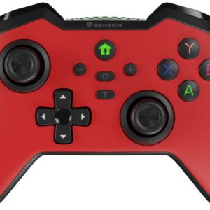GAMEPAD GENESIS MANGAN 400 WIRELESS (FOR PC/SWITCH/MOBILE) ROJO 5901969443752 NJG-2102
