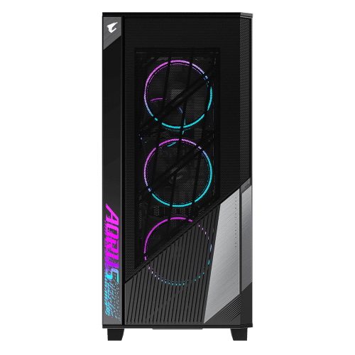 GIGABYTE GB-AC500G ST carcasa de ordenador Midi Tower Negro - Imagen 2