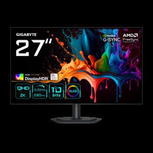 GIGABYTE MO27Q28G Monitor Gaming OLED 27" QHD - 2560 x 1440