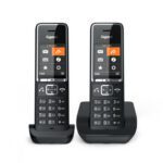Gigaset COMFORT 550 duo Teléfono analógico Identificador de llamadas Negro 4250366866352 | P/N: L36852-H3001-D204 | Ref. Artículo: 1402872