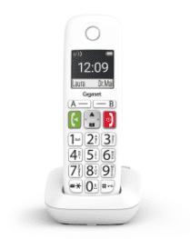 Gigaset E290 Duo Teléfono DECT/analógico Identificador de llamadas Blanco - Imagen 4