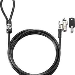 HP Keyed Cable Lock 10 mm 0889894467546 | P/N: T1A62AA | Ref. Artículo: 1404016