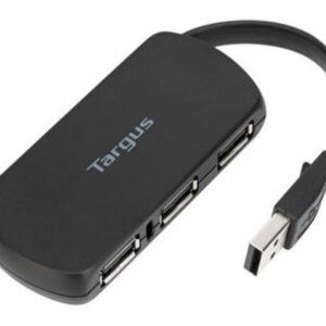 HUB USB TARGUS 4 PUERTOS USB NEGRO 5051794004489 ACH114EU
