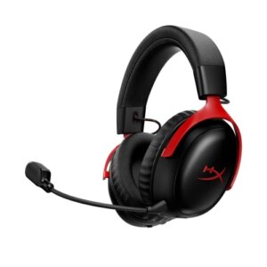 HyperX Auriculares inalámbricos Cloud III S: auriculares gaming (color negro-rojo) 0198415435569 | P/N: A59Z0AA | Ref. Artículo: 1399750
