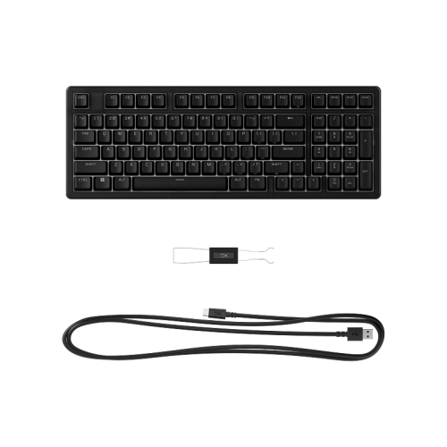 HyperX Origins 2 1800 teclado Juego USB Negro - Imagen 4