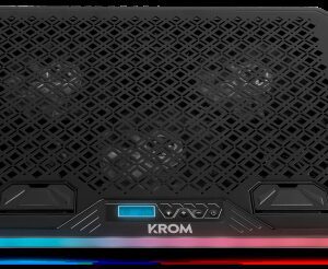 KROM BASE REFRIGERACION PORTATIL HASTA 19". SOPORTE SMARTPHONE. HUB 2 X USB. RGB (NXKROMKOOLER) 8436587971945 | P/N: NXKROMKOOLER | Ref. Artículo: 1344877