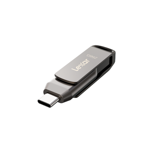 Lexar JumpDrive LJDD400256G-BNQNG unidad flash USB 256 GB USB Tipo C 3.2 Gen 1 (3.1 Gen 1) Gris - Imagen 2