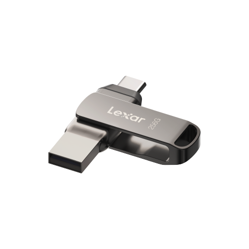 Lexar JumpDrive LJDD400256G-BNQNG unidad flash USB 256 GB USB Tipo C 3.2 Gen 1 (3.1 Gen 1) Gris - Imagen 3