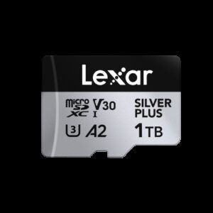 Lexar Professional SILVER PLUS 1 TB MicroSDXC UHS-I 0843367135363 | P/N: LMSSIPL001T-BNANG | Ref. Artículo: 1397895