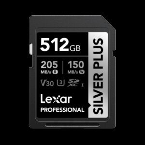 Lexar Professional SILVER PLUS 512 GB SDXC UHS-I 0843367134151 | P/N: LSDSIPL512G-BNNNG | Ref. Artículo: 1404210