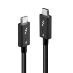 Lindy 31120 cable Thunderbolt 1 m 40 Gbit/s Negro 4002888311205 | P/N: 31120 | Ref. Artículo: 1406865