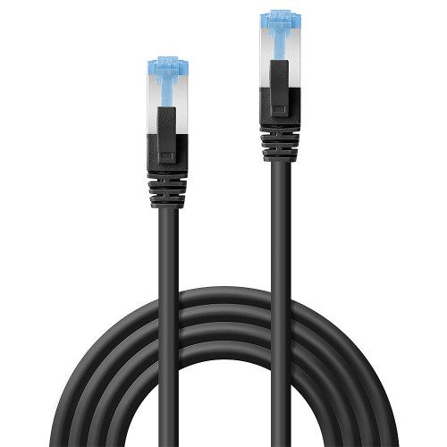 Lindy 47183 cable de red Negro 10 m Cat6a S/FTP (S-STP) - Imagen 3