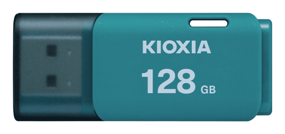 MEMORIA USB 2.0 KIOXIA 128GB U202 AQUA 4582563859098 LU202L128GG4