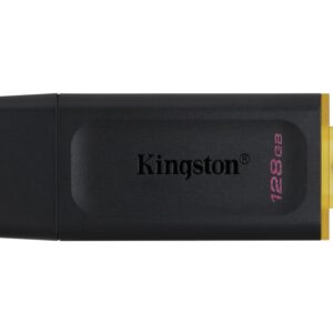 MEMORIA USB 3.2 KINGSTON 128GB DATATRAVELER EXODIA NEGRO DORADO 0740617309928 DTX/128GB