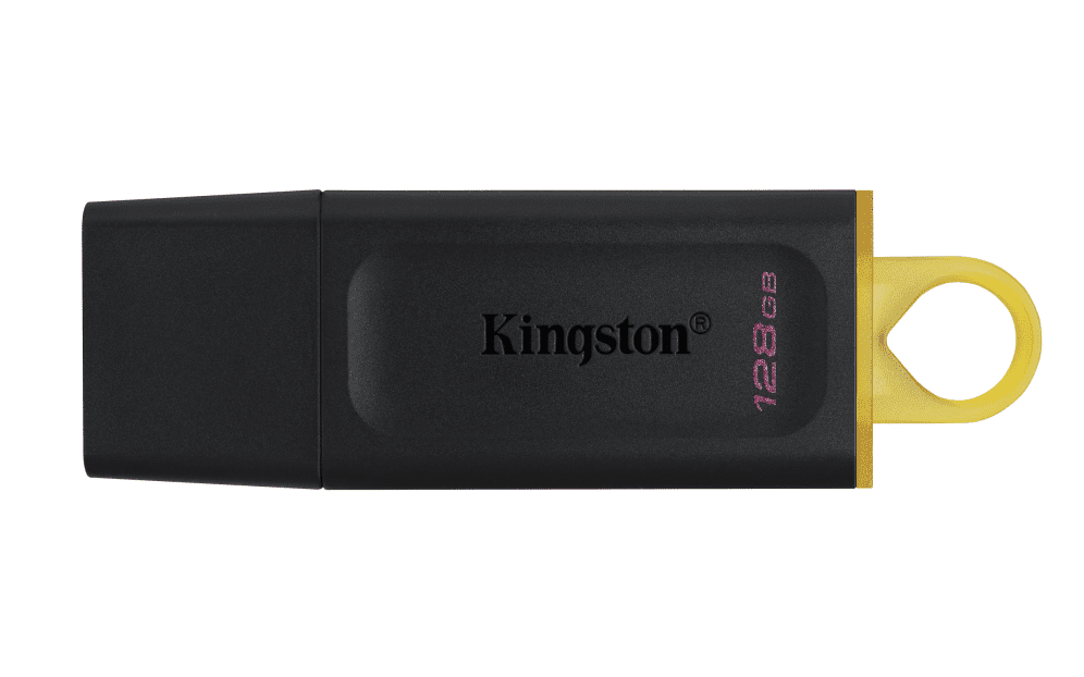 MEMORIA USB 3.2 KINGSTON 128GB DATATRAVELER EXODIA NEGRO DORADO 0740617309928 DTX/128GB