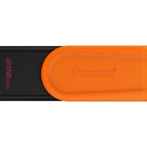 MEMORIA USB 3.2 KINGSTON 256GB DTXS/256GB BLACK/ORANGE 0740617348736 DTXS/256GB