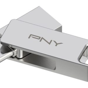MEMORIA USB 3.2 PNY 64GB DUO LINK TYPE-C DUAL 0751492681702 P-FDI64GDULINKTYC-GE