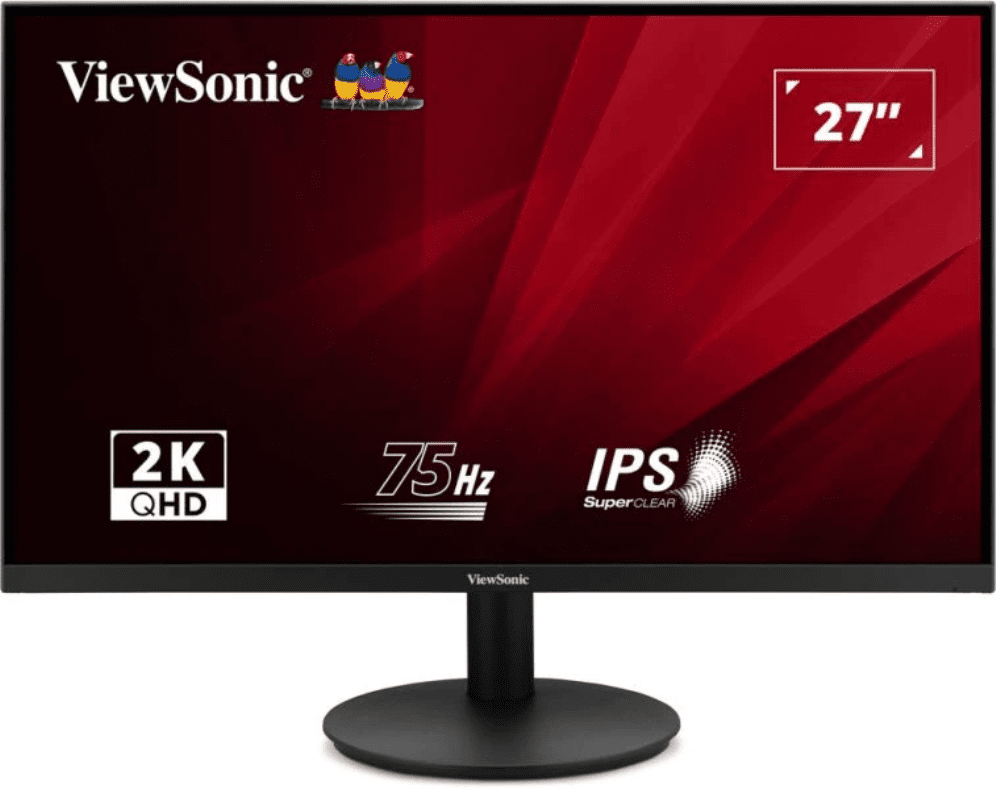 MONITOR VIEWSONIC 27" VA2708-2K-HD QHD IPS LED 2XHDMI DDP VR 0766907033243 VA2708-2K-HD-2