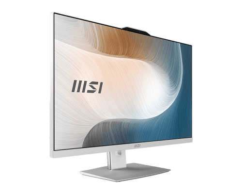 MSI AIO MODERN AM272P 1M-1423EU. 27" IPS LED FHD. INTEL IRIS XE GRAPHICS. SO-DIMM DDR5 16GB (8GB*2). 512G M.2 PCIE SSD. W11 PRO.BLANCO - Imagen 4