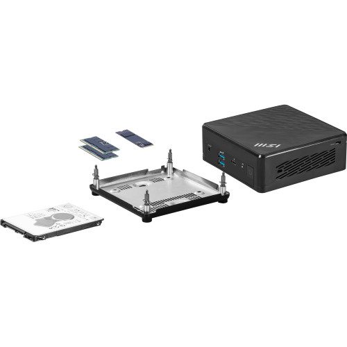 MSI BAREBONE CUBI 5 1M-438BEU. I5-120U. INTEL UMA GRAPHICS. NEGRO. - Imagen 11