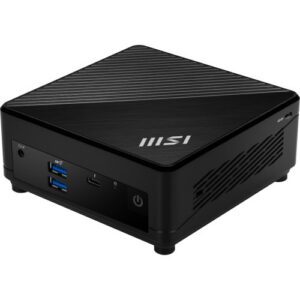 MSI BAREBONE CUBI 5 1M-438BEU. I5-120U. INTEL UMA GRAPHICS. NEGRO. 4711377397063 | P/N: 936-B0A821-438 | Ref. Artículo: 1405456